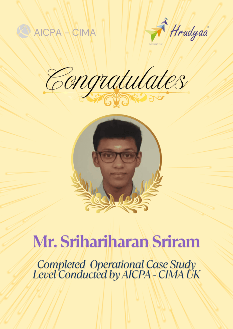 Hrudyaa Success Story 15